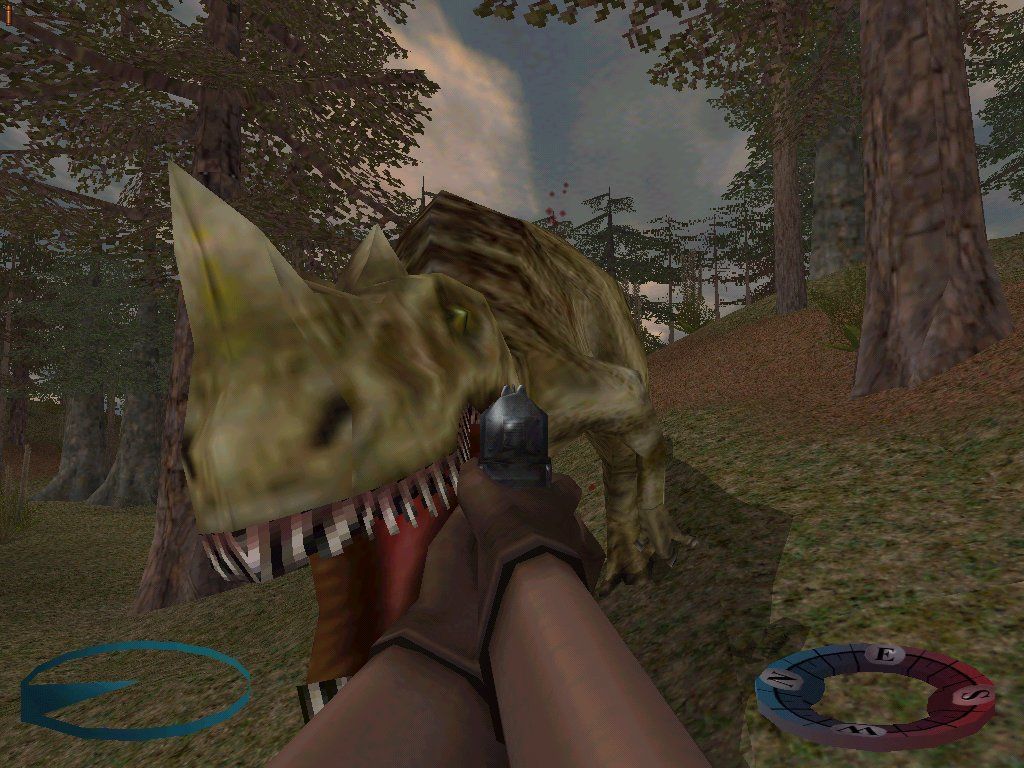 Carnivores 2 (Windows) screenshot: Are we feeling just a little bit inadequent?