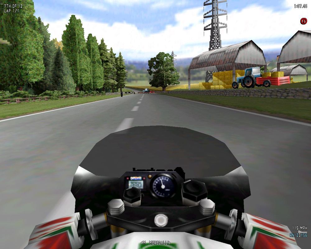 Castrol Honda Superbike World Champions (Windows) screenshot: A farm