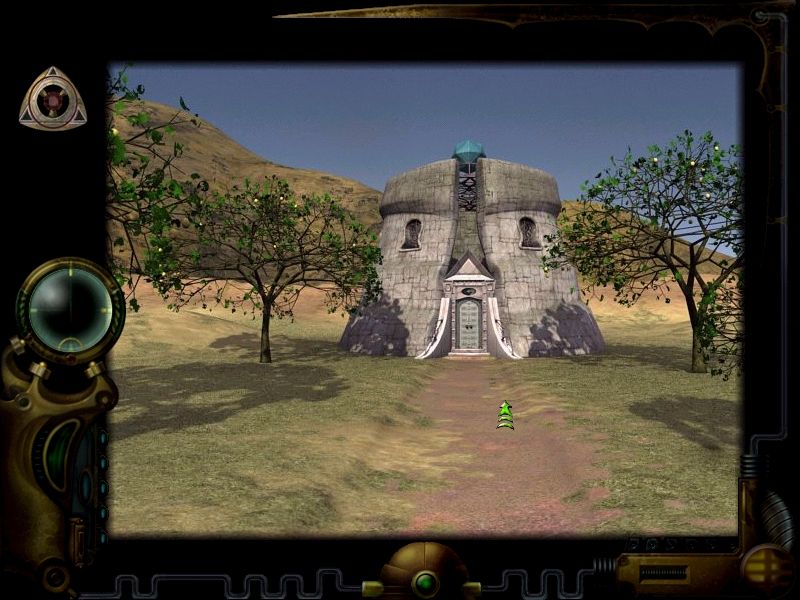 Chemicus: Journey to the Other Side (Windows) screenshot: Outside what others call the "temple".
