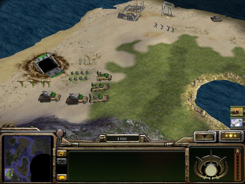 Command & Conquer: Generals - Zero:Hour (Windows) screenshot: The GLA ready to move out for another mission
