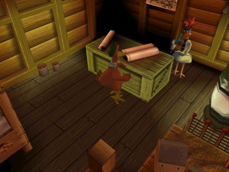 Chicken Run (Windows) screenshot: We need a plan if we're to Eggscape