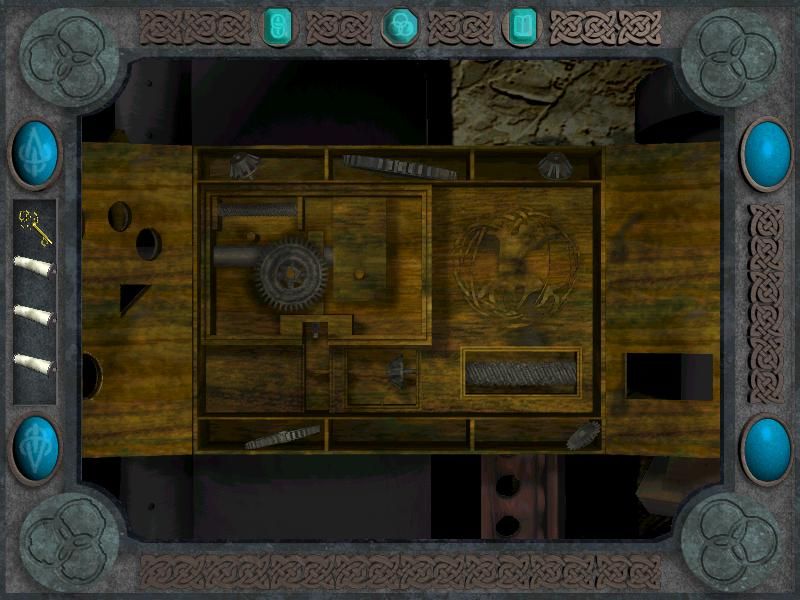 Celtica (Windows) screenshot: Gear box puzzle