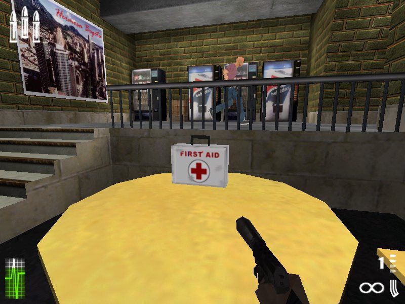 CIA Operative: Solo Missions (Windows) screenshot: Sometimes you need first aid