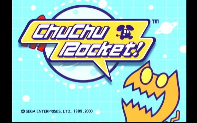 ChuChu Rocket! (Dreamcast) screenshot: Title Screen