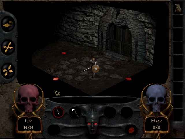 Clans (Windows) screenshot: Gate to the Demon's Castle