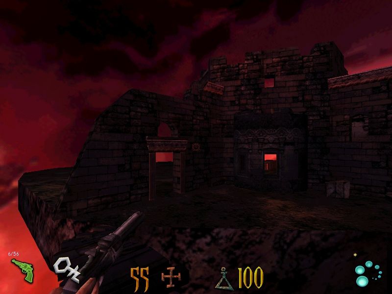 Clive Barker's Undying (Windows) screenshot: One of the quieter sections of the dimension Onieros