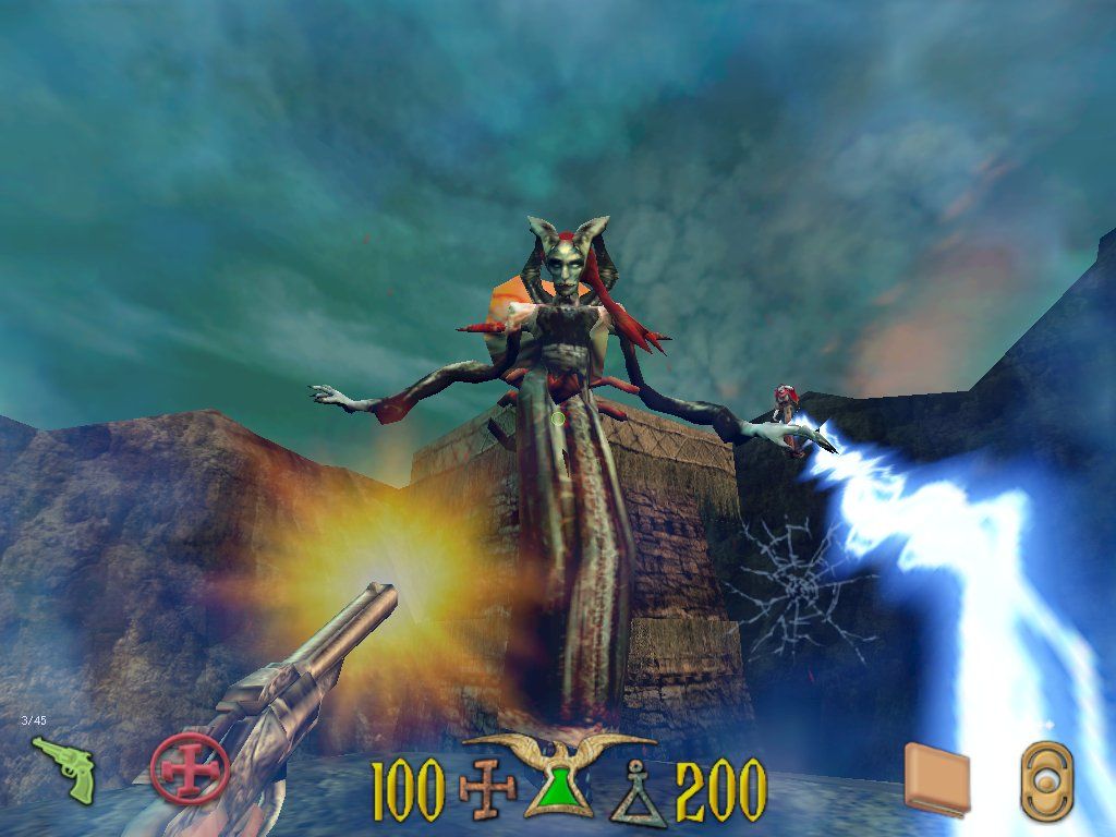 Clive Barker's Undying (Windows) screenshot: Bethany, the most powerful of the Covenant siblings