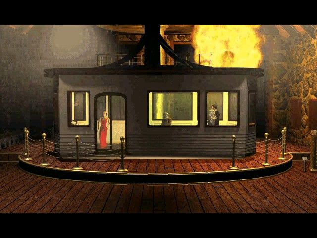 Clue Chronicles: Fatal Illusion (Windows) screenshot: Looks like there's a trouble with the cable car