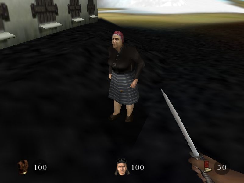 Codename: Eagle (Windows) screenshot: ... and no game set in Russia would be complete without a Babushka.