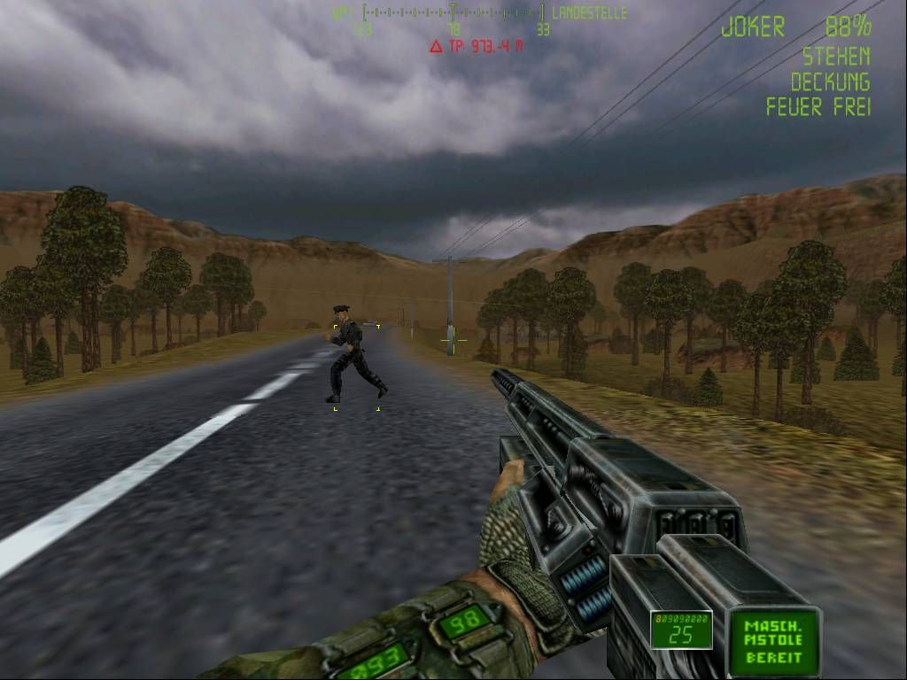 Codename: Outbreak (Windows) screenshot: And who is THAT dude?