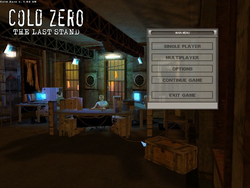 Cold Zero: No Mercy (Windows) screenshot: Main Menu