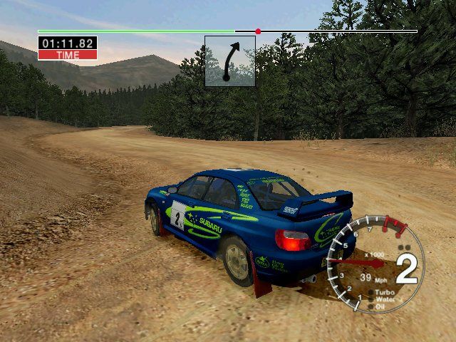 Colin McRae Rally 04 (Windows) screenshot: Somehow i felt that Subaru is most controllable