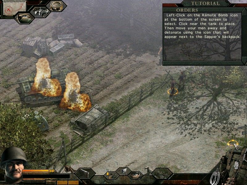 Screenshot of Commandos 3: Destination Berlin (Windows, 2003