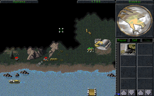 Command & Conquer (Windows) screenshot: It all started by a small invasion on the northern Europe.