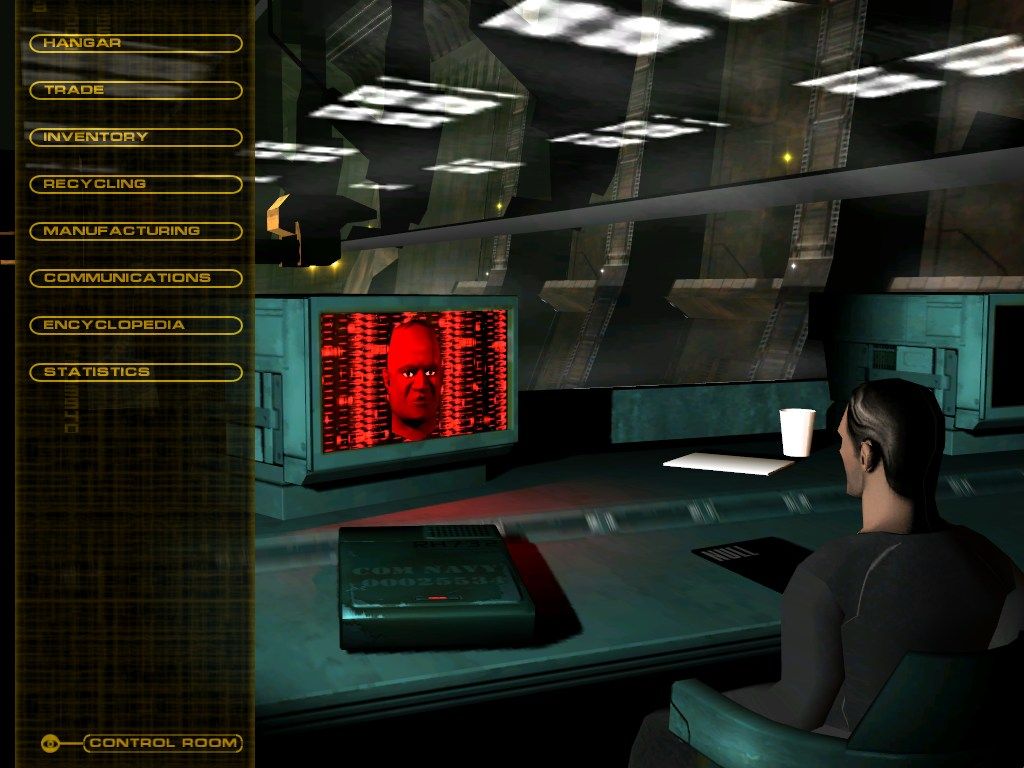 Independence War 2: Edge Of Chaos (Windows) screenshot: Base screen.