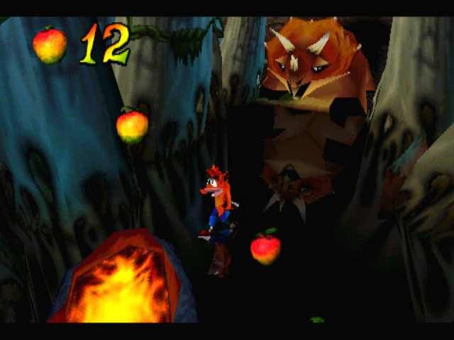 Crash Bandicoot: Warped (PlayStation) screenshot: You might want to hurry