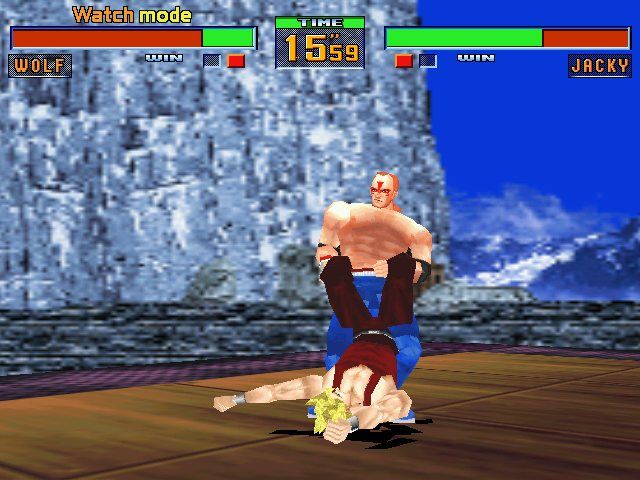 Virtua Fighter 2 (Windows) screenshot: Spinning Around