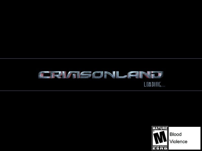 Crimsonland (Windows) screenshot: Title Screen