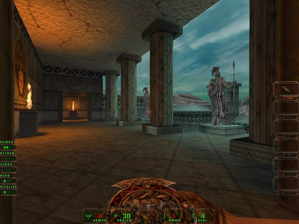 John Romero's Daikatana (Windows) screenshot: Episode 2, just getting started