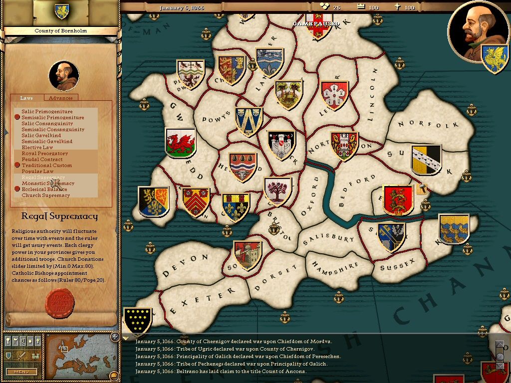 Crusader Kings (2004) - MobyGames