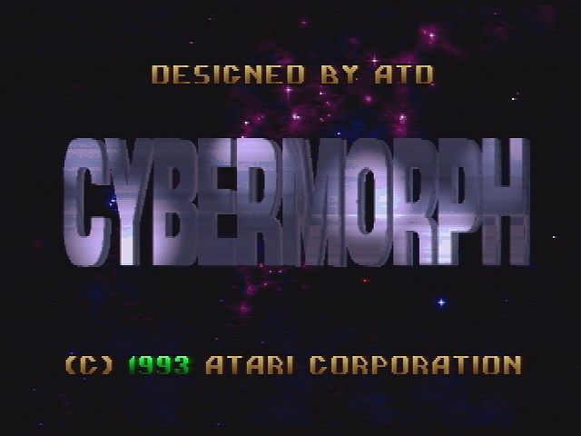 Cybermorph (Jaguar) screenshot: Title Screen