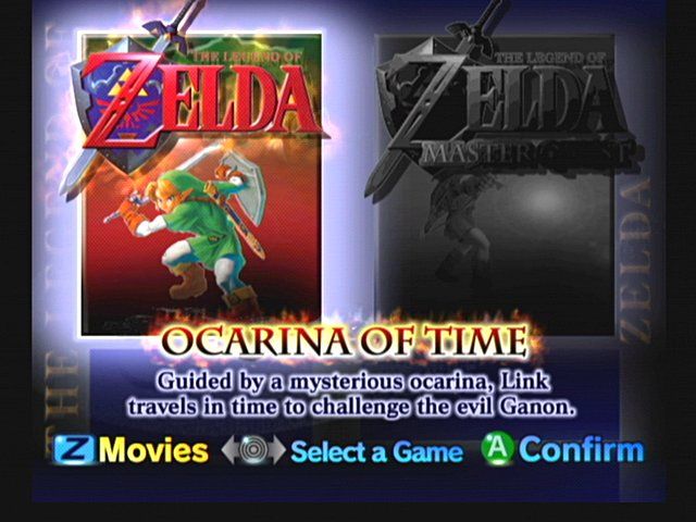 The Legend of Zelda: Ocarina of Time / Master Quest - GC