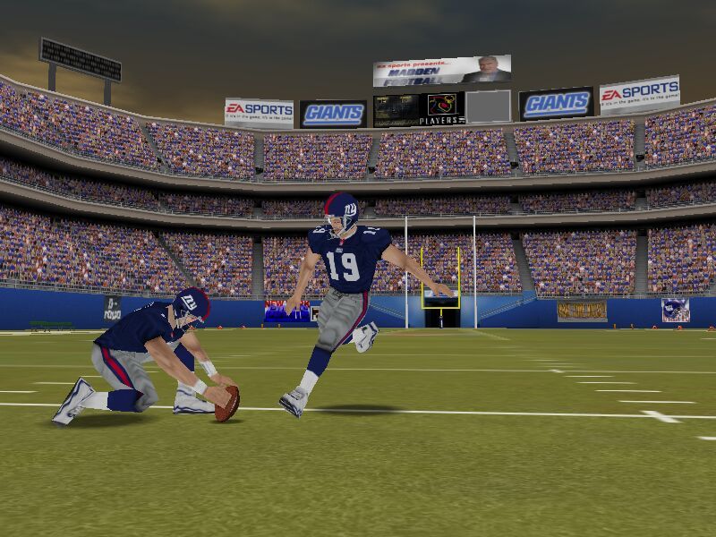 Madden NFL 2002 (Windows) screenshot: Kick