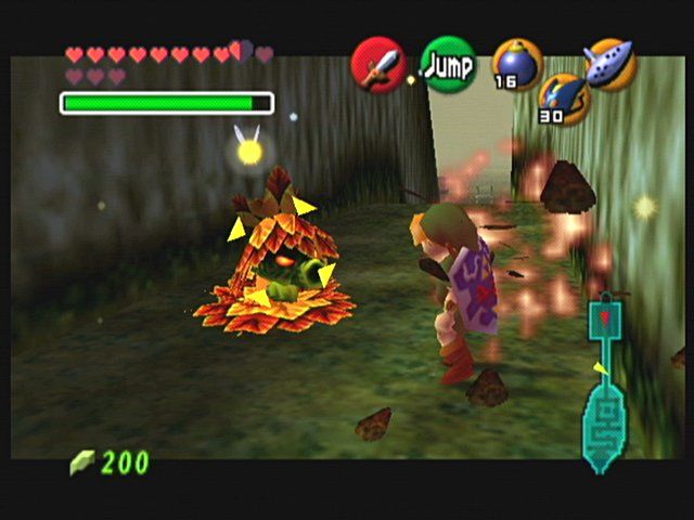 The Legend of Zelda: Ocarina of Time / Master Quest (GameCube) screenshot: These guys have been around since the original Legend of Zelda.