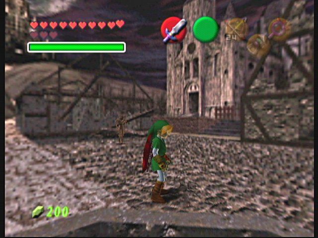 Screenshot of The Legend of Zelda: Ocarina of Time / Master Quest