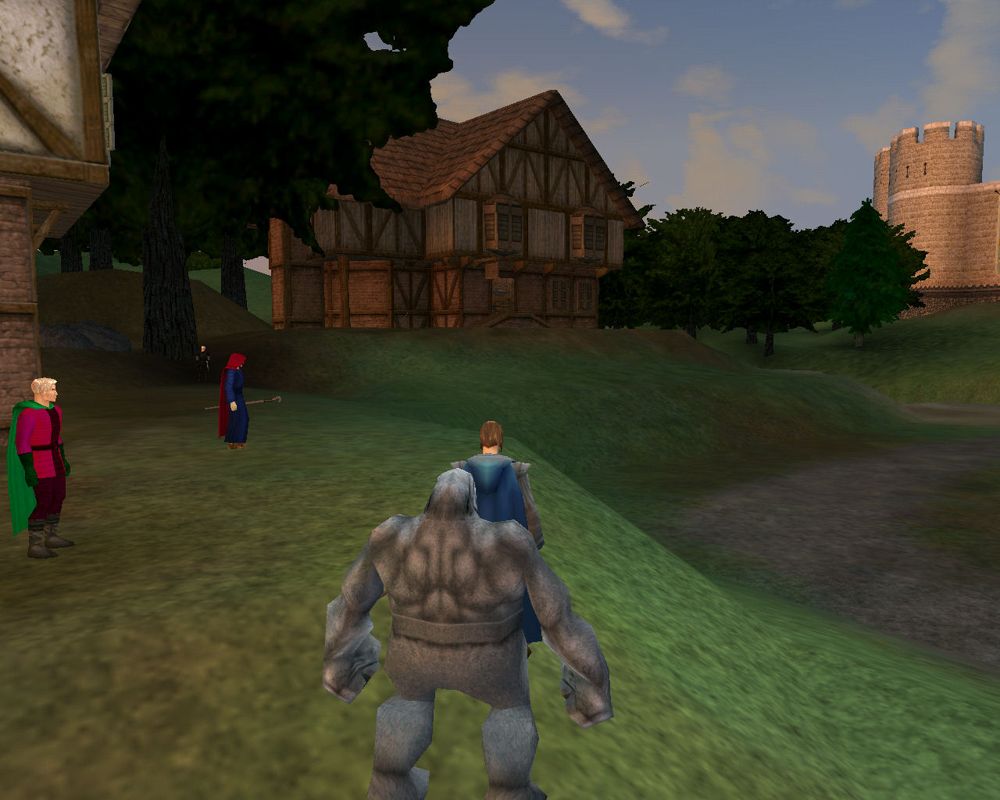 Dark Age of Camelot (Windows) screenshot: Cotswold in the morning