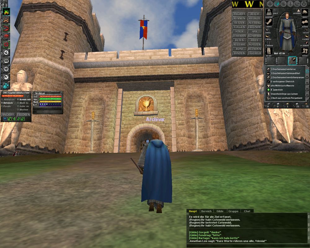 Dark Age of Camelot (Windows) screenshot: Camelot..neat!