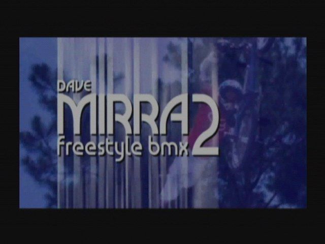 Dave Mirra Freestyle BMX 2 (GameCube) screenshot: Opening Video