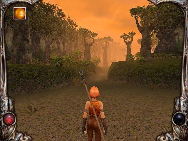 Darkened Skye (Windows) screenshot: Skye starts her adventure here