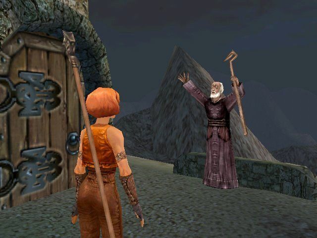 Darkened Skye (Windows) screenshot: Find Merlin in Chap. 2 to learn what Skye's quest is really all about.