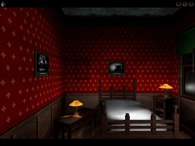 Dark Fall: The Journal (Windows) screenshot: Miss Fly's Room 2