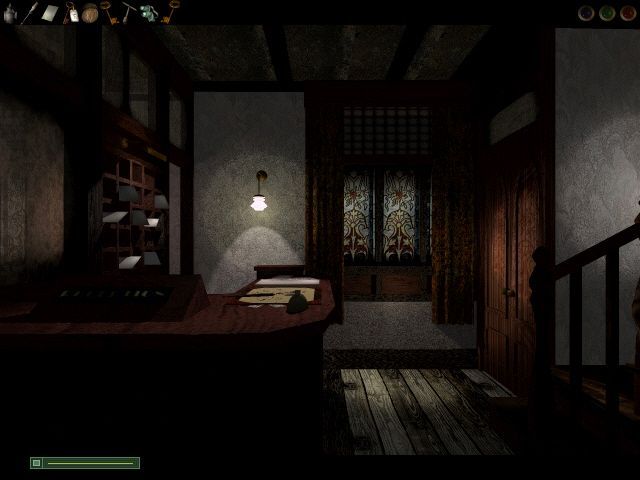 Dark Fall: The Journal (Windows) screenshot: Hotel Lobby