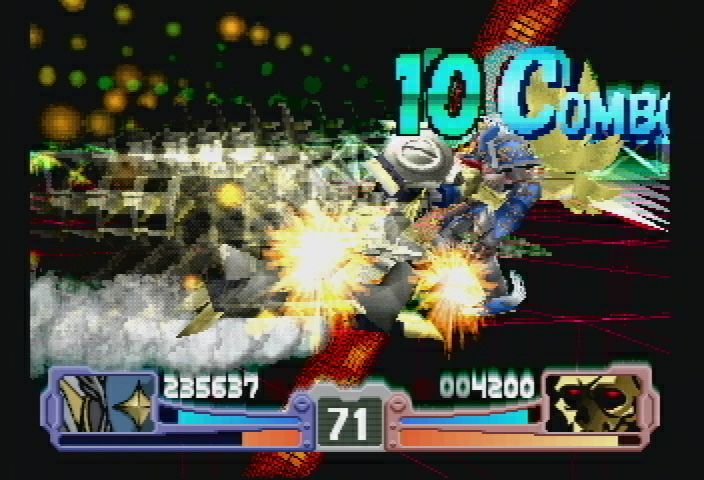 Digimon Rumble Arena (PlayStation) screenshot: Combo Shot