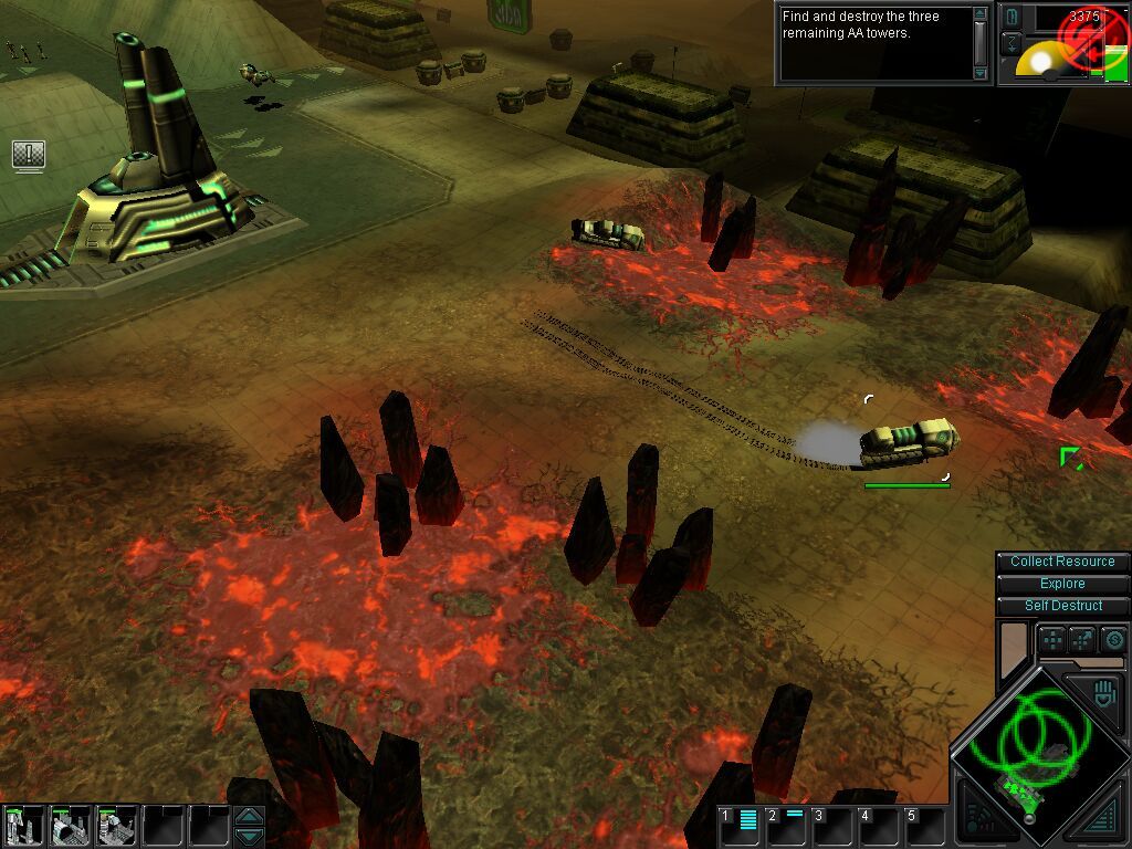 Dark Reign 2 (Windows) screenshot: What would an RTS game be without harvesting (ahumm, Myth was fine without it).