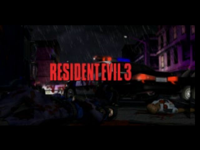 Resident Evil 3: Nemesis (PlayStation) screenshot: Beginning of game's introduction scene