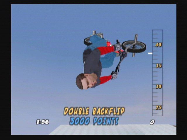 Dave Mirra Freestyle BMX 2 (GameCube) screenshot: Double Backflip