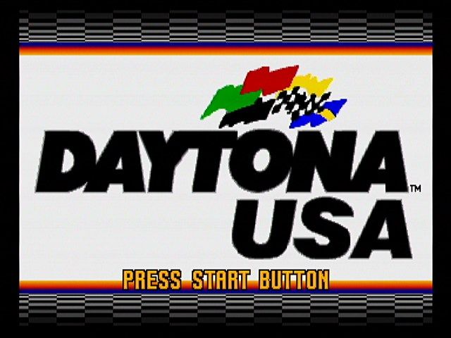 Daytona USA (SEGA Saturn) screenshot: Title Screen
