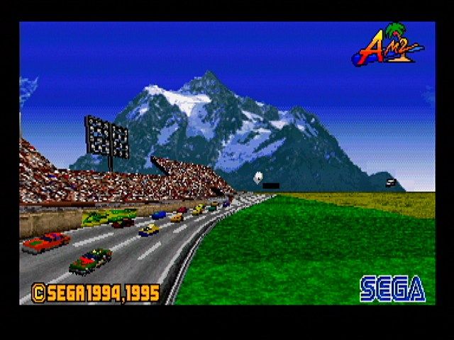 Screenshot Of Daytona Usa Sega Saturn Mobygames