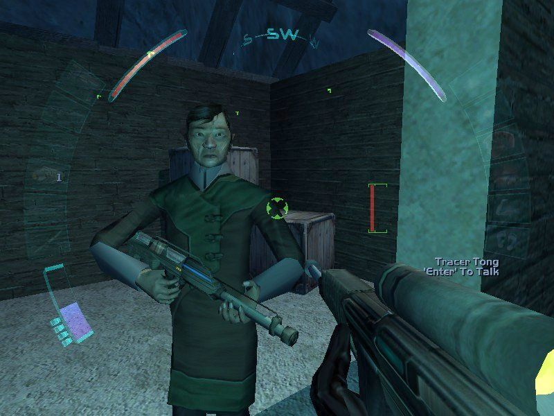 Deus Ex: Invisible War (Windows) screenshot: Most characters from the first game get at least a passing mention if not a full part in Invisible War