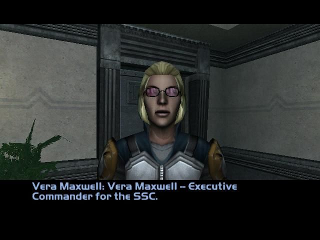 Deus Ex: Invisible War (Windows) screenshot: Vera Maxwell