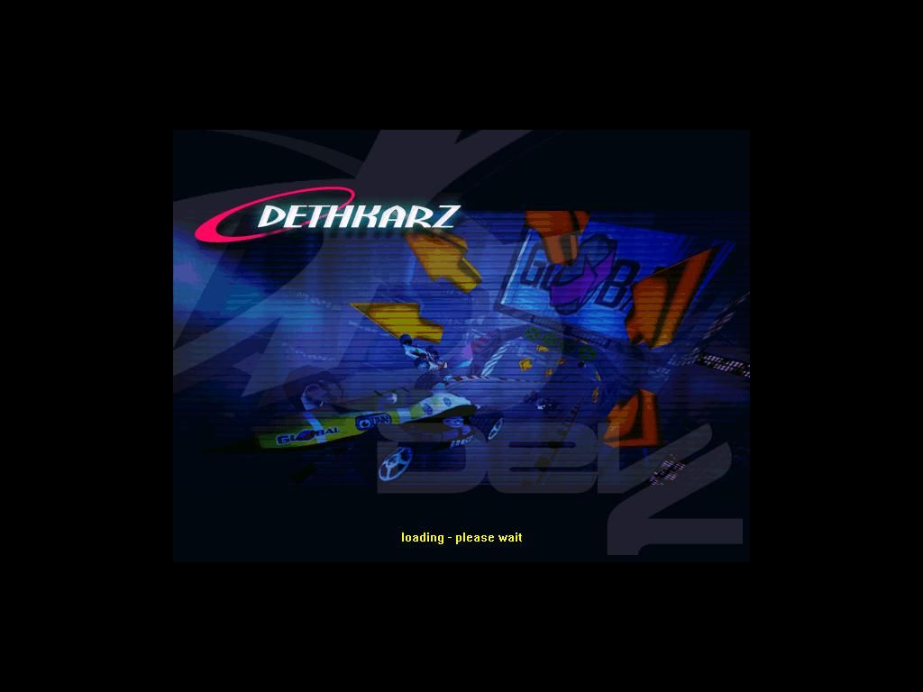 Dethkarz (Windows) screenshot: Initial loading screen