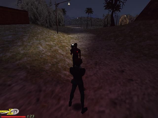 The Devil Inside (Windows) screenshot: Aiming at target