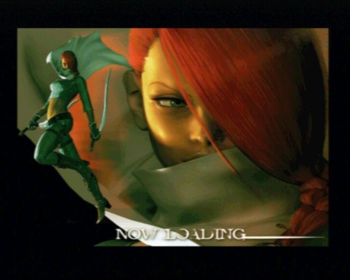 Devil May Cry 2 (PlayStation 2) screenshot: Lucia loading screen.