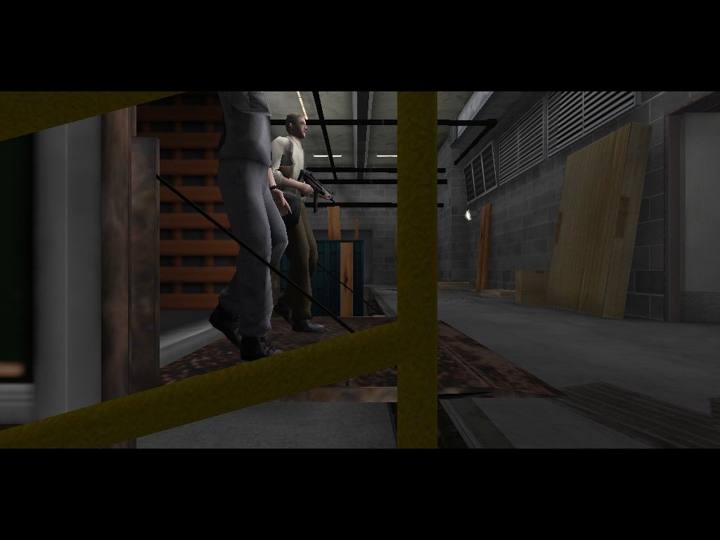 Die Hard: Nakatomi Plaza (Windows) screenshot: Yep... looks pretty familiar! Even the music is the same.