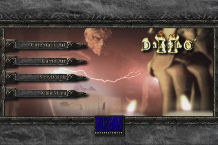 Diablo II (Collector's Edition) (Windows) screenshot: Limited Edition DVD - Diablo II bonus materials