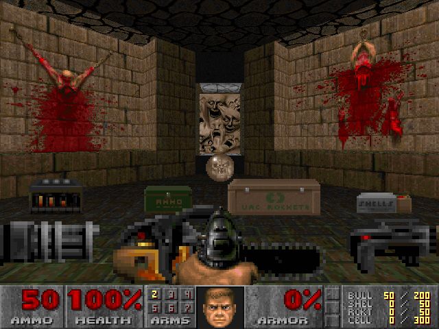 This is the full arsenal of Doom II... prepare for the ultimate battle!